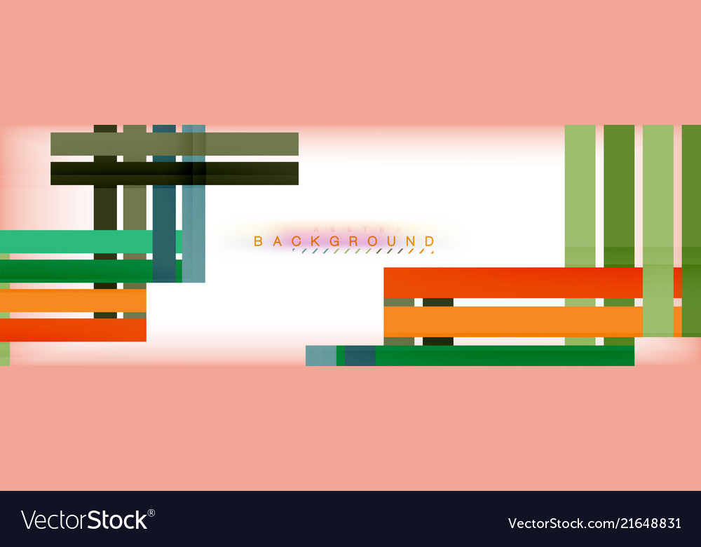 Color stripes and lines geometric abstract
