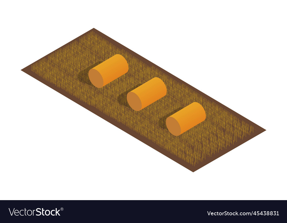 Farm Harvest Isometric