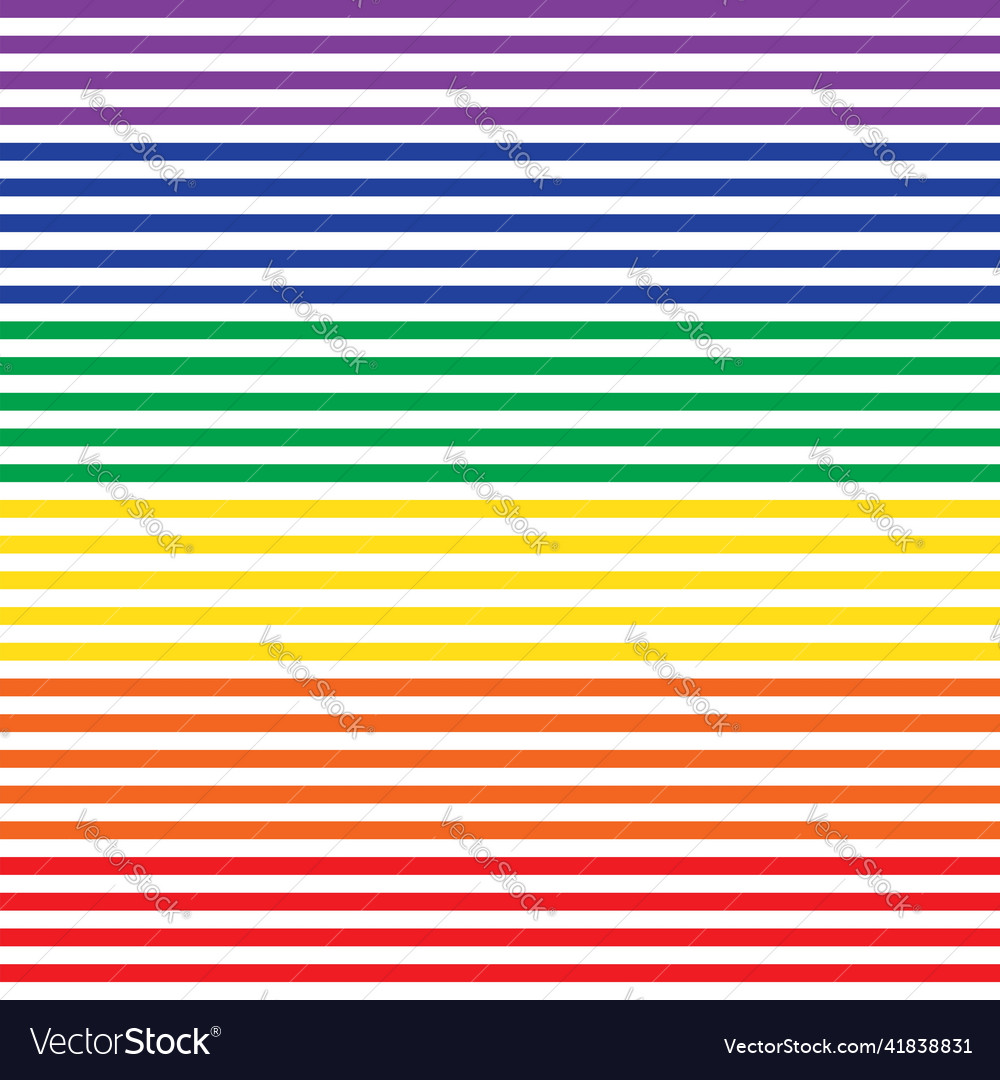 Horizontal Stripes Seamless Pattern Background Vector Image