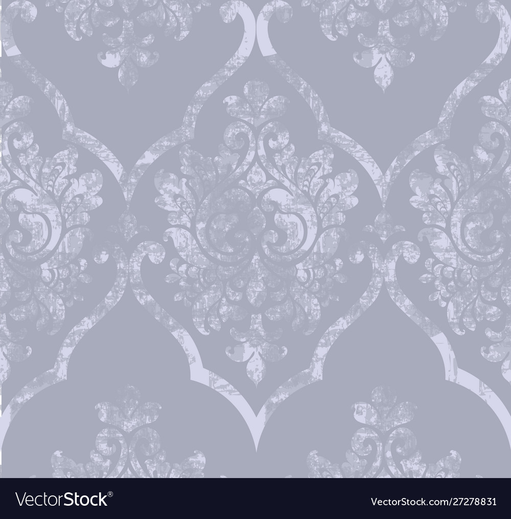 Rococo texture pattern vector image Rococo texture pattern