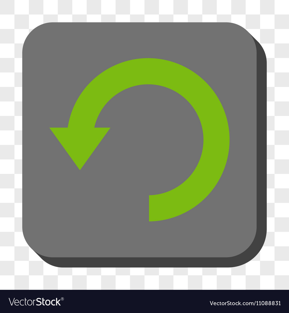 Rotate down rounded square button