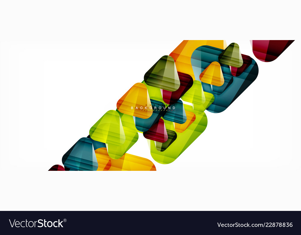 Geometric abstract background triangles