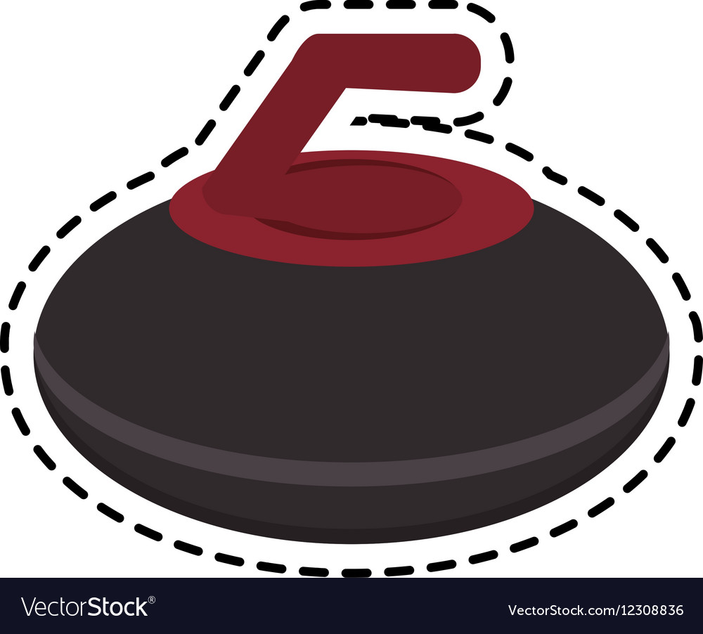 Isolated curling design