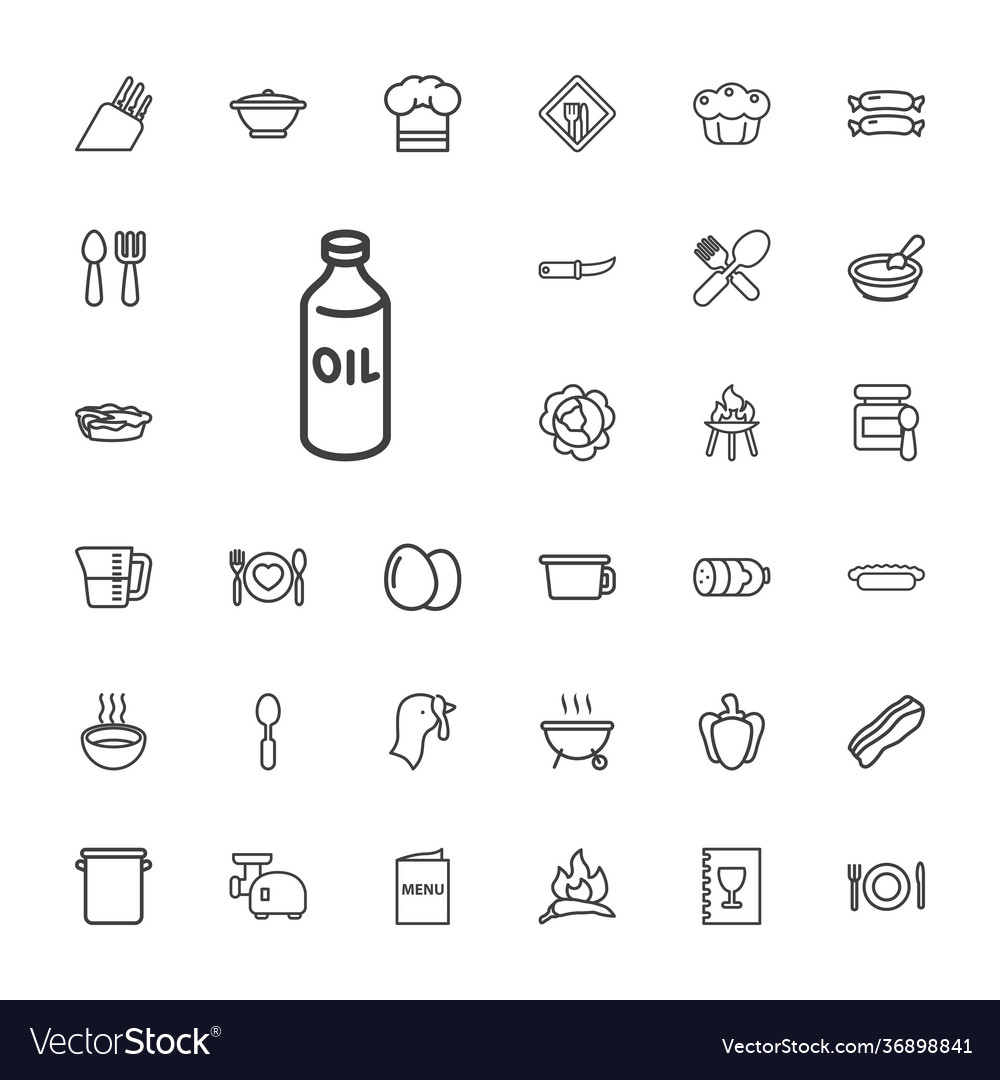 33 cooking icons