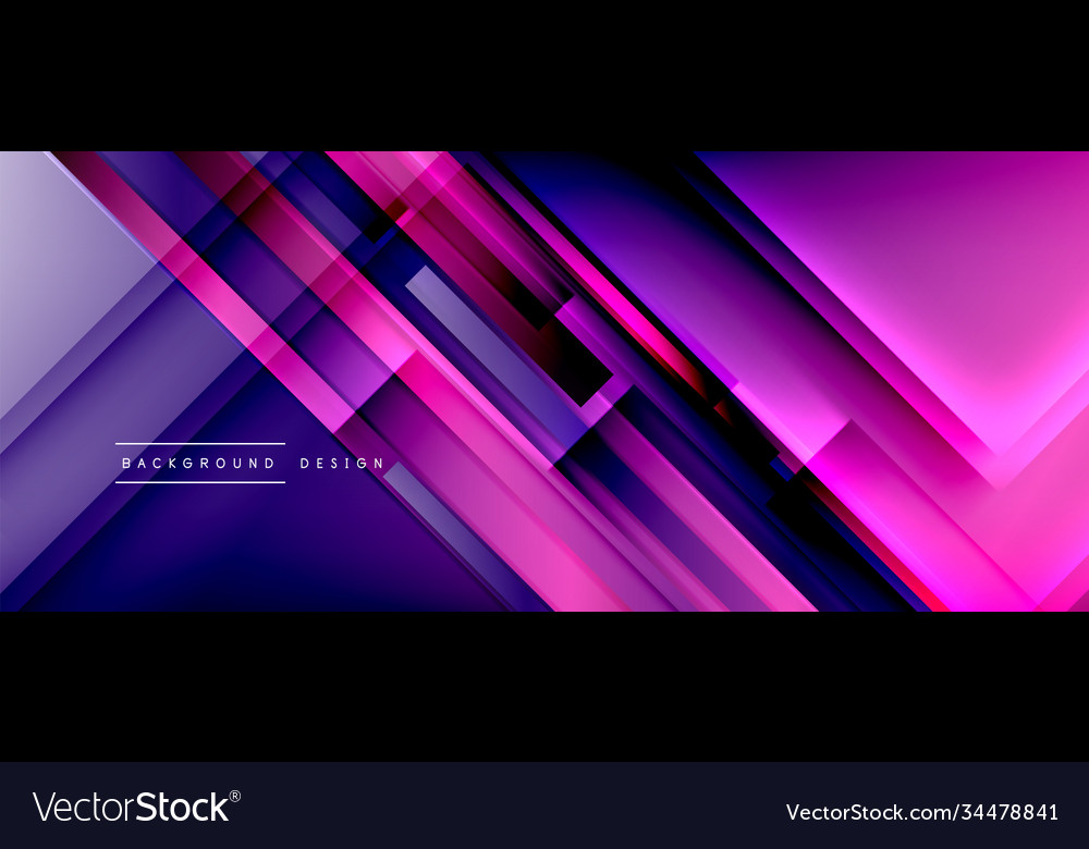 Dynamic lines on fluid color gradient trendy Vector Image Dynamic lines on fluid color gradient trendy