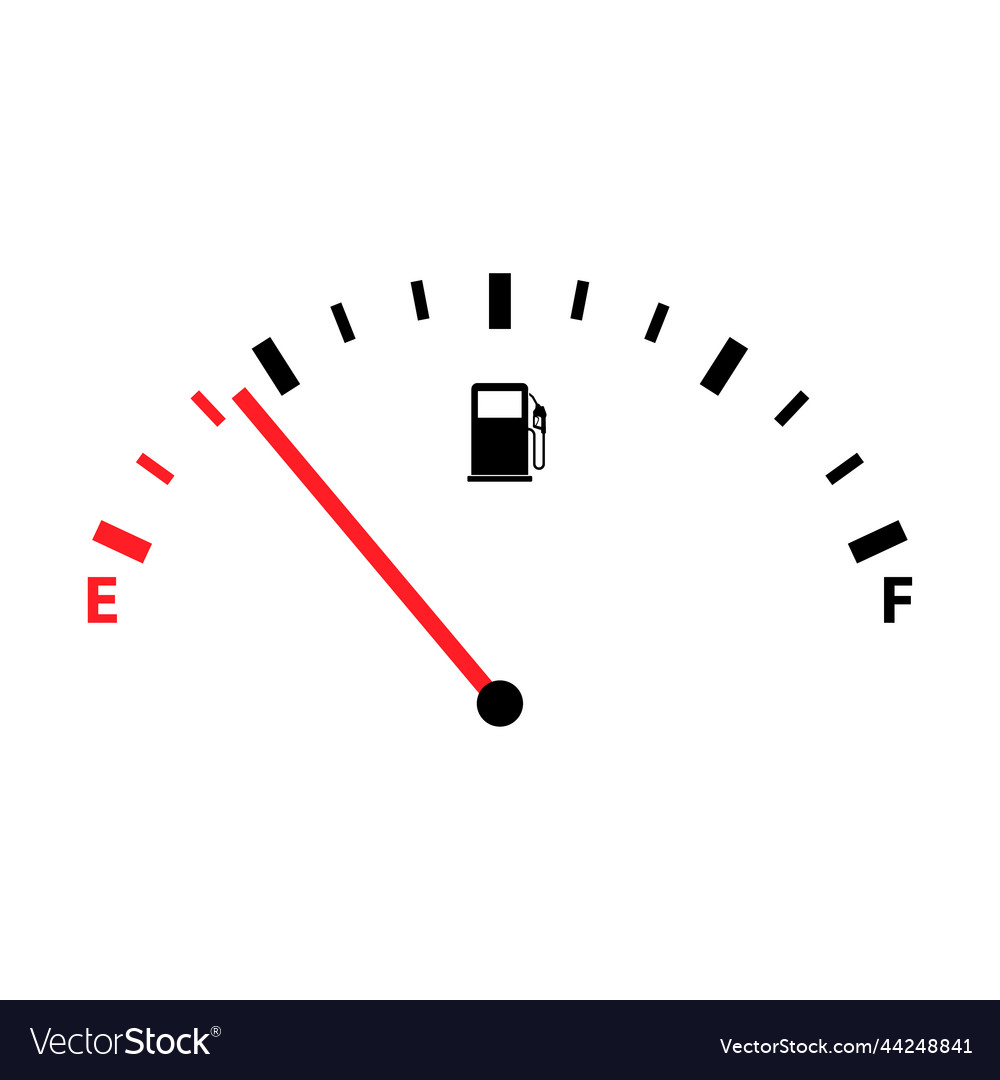 Fuel car indicator icon gauge petrol automobile