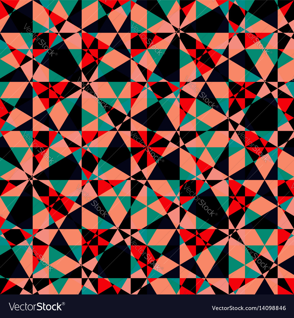 Abstract geometric seamless pattern