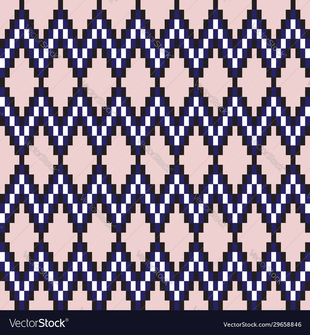 Classic argyle seamless pattern vector image Classic argyle seamless pattern