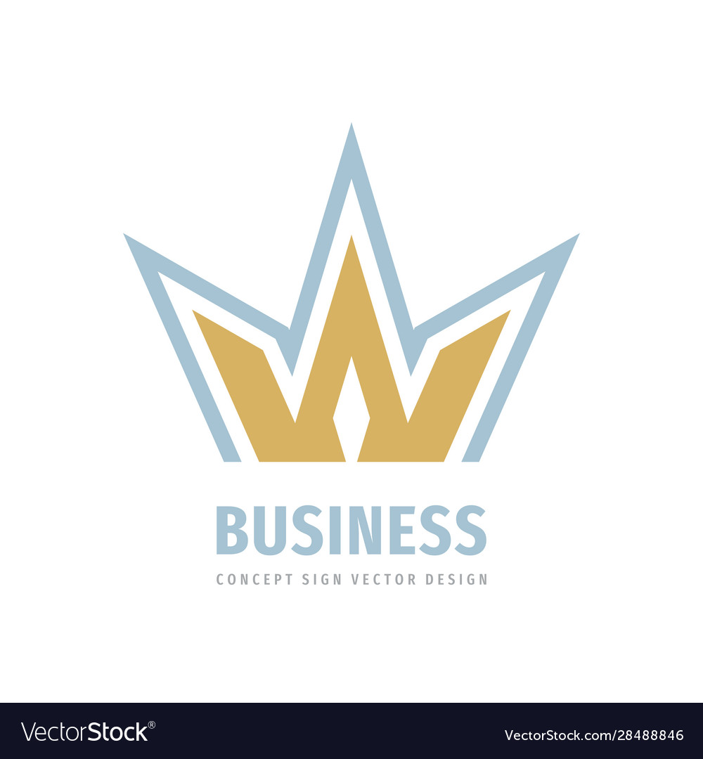 Crown Logo Vorlage Design Luxus königlichen Konzept vector image Crown Logo Vorlage Design Luxus königlichen Konzept