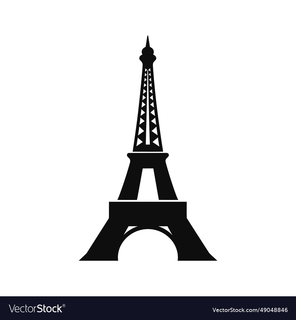 Eiffel Tower Icon Set