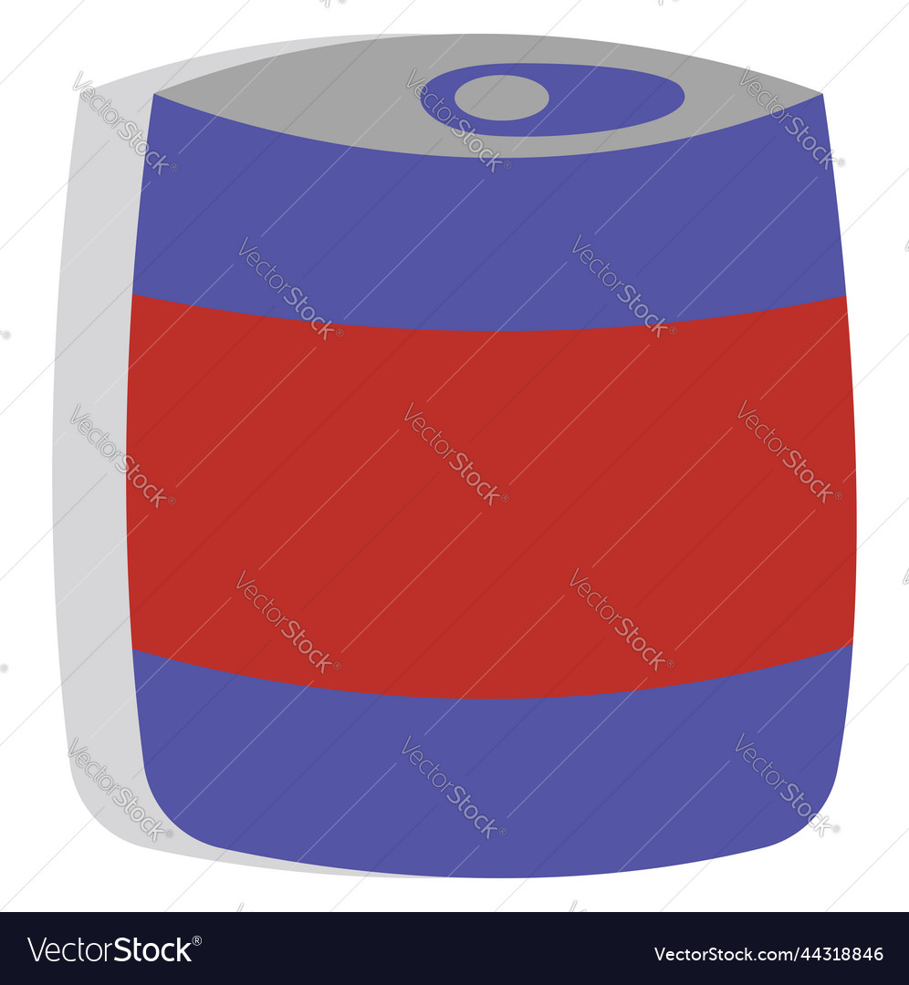 Festival soda can on white background Royalty Free Vector