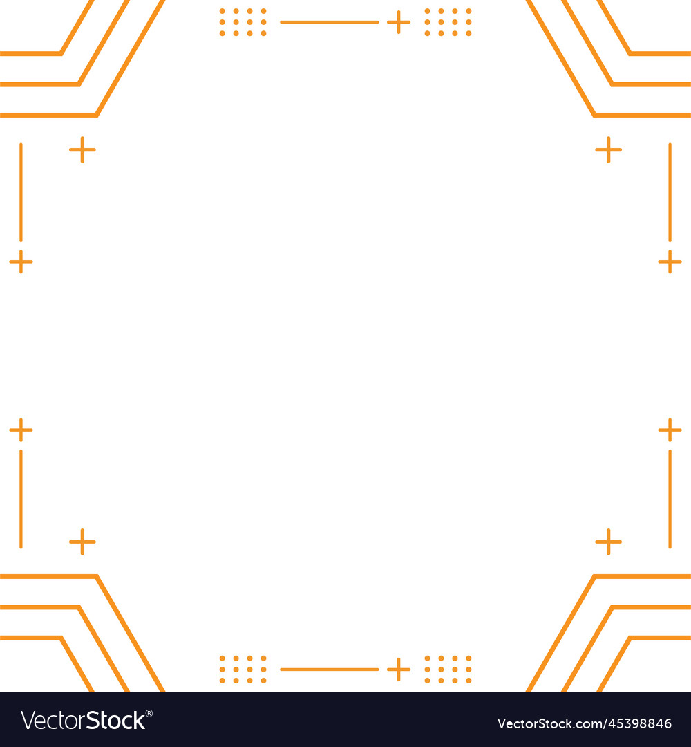 Modern geometric hexagonal shape design Vector Image Modern geometric hexagonal shape design