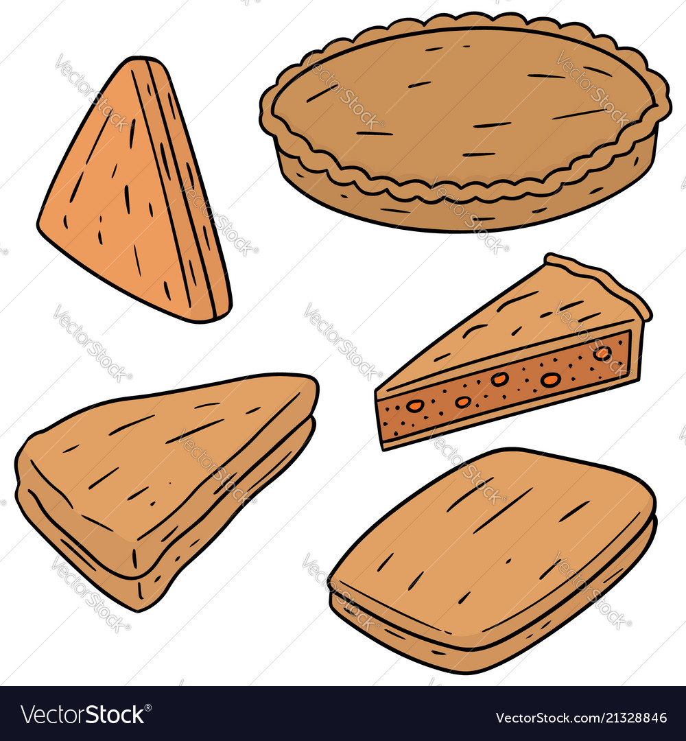 Set of pie