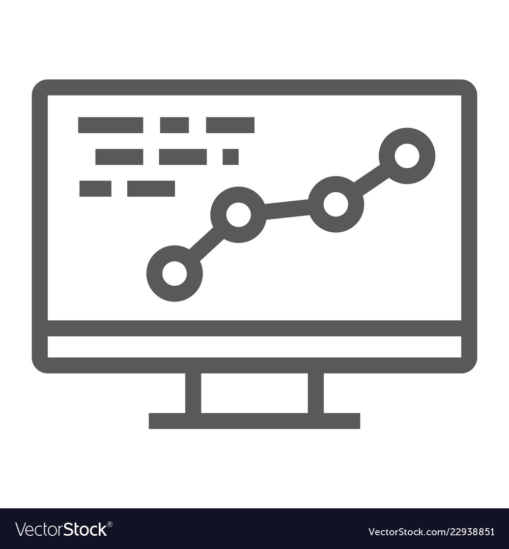 Entwicklungslinie Icon Optimierung und Codierung vector image Entwicklungslinie Icon Optimierung und Codierung