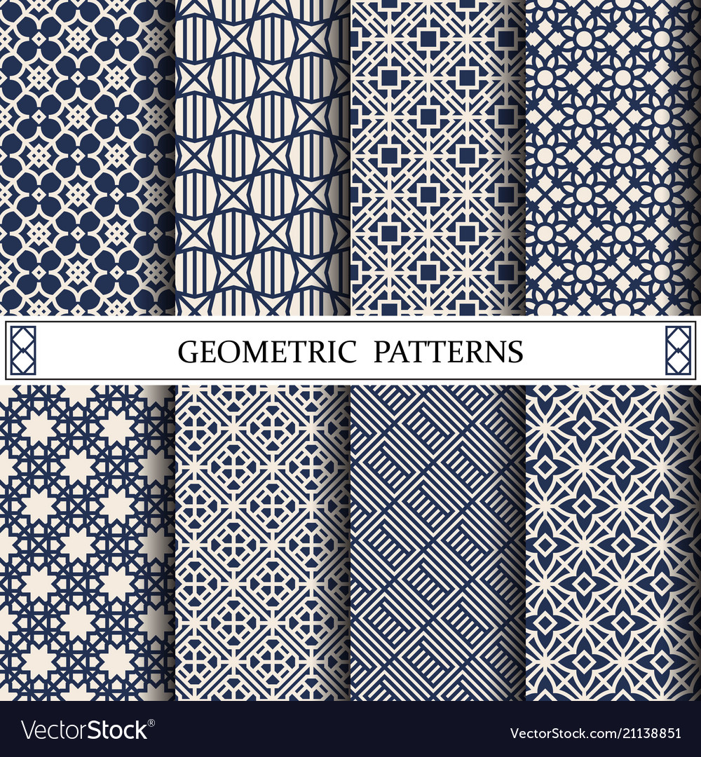 Geometric patternpattern fills web page vector image Geometric patternpattern fills web page