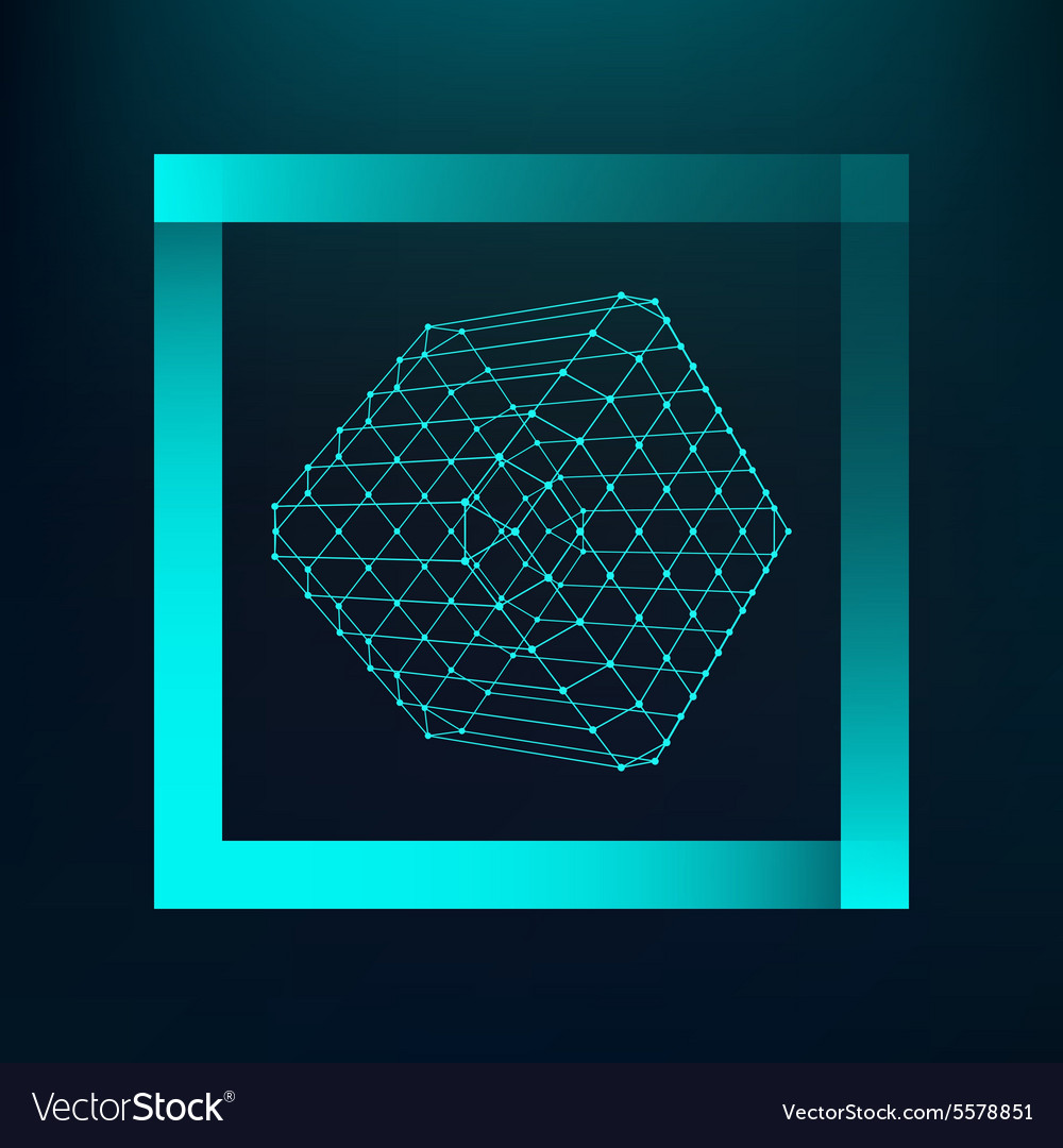 Polygonal Network Background
