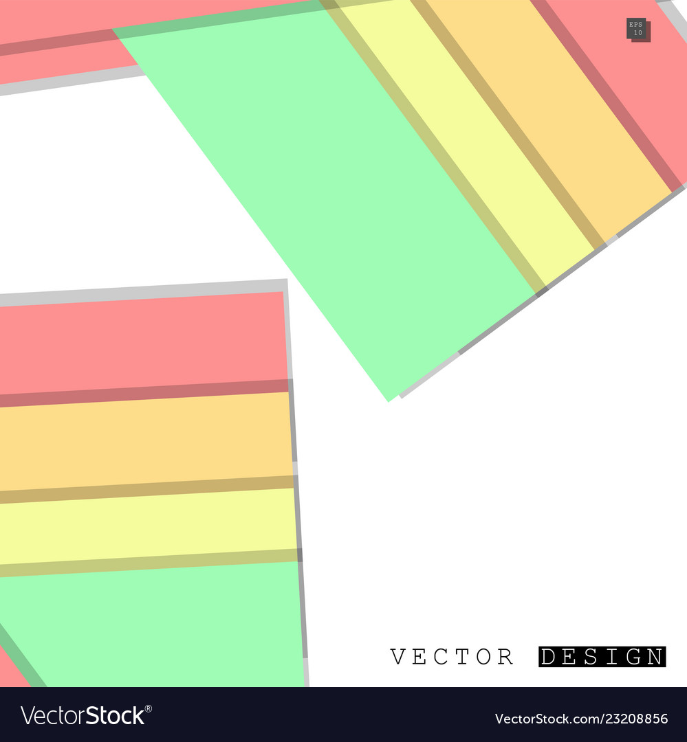 Abstract design with a background of colorful