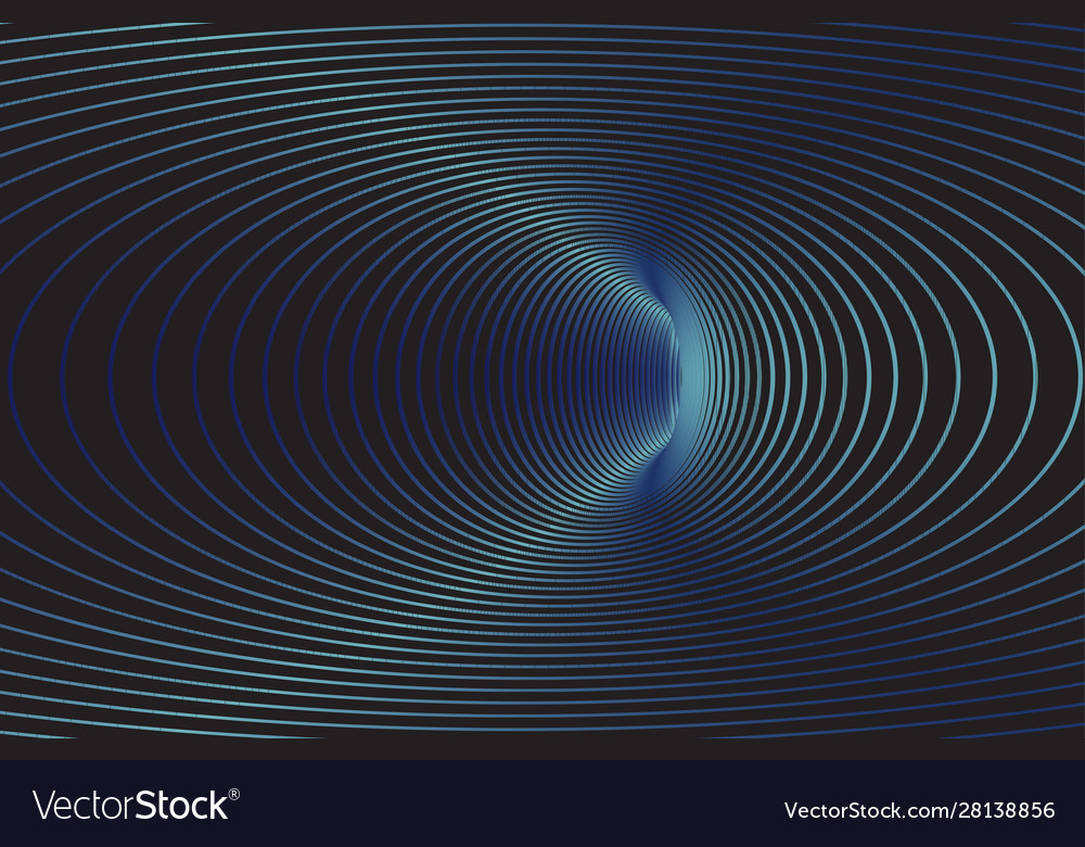 Abstract linear colorful spiral background