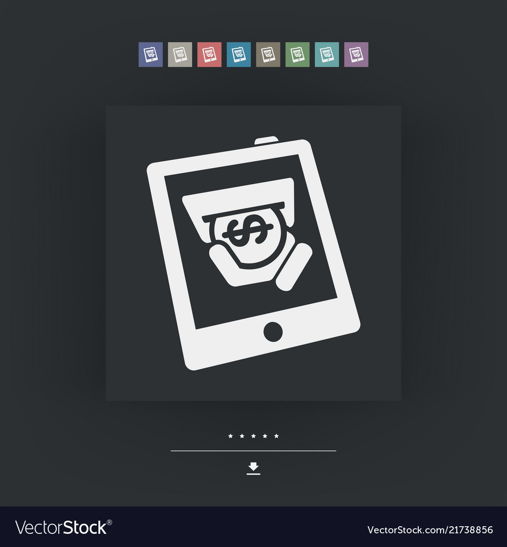 Tablet store icon