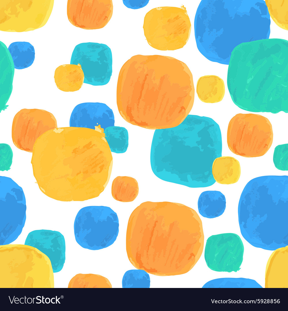 Watercolor Blob Pattern