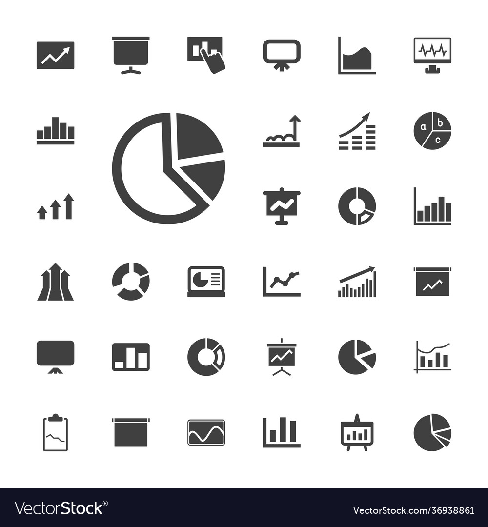 33 graph icons