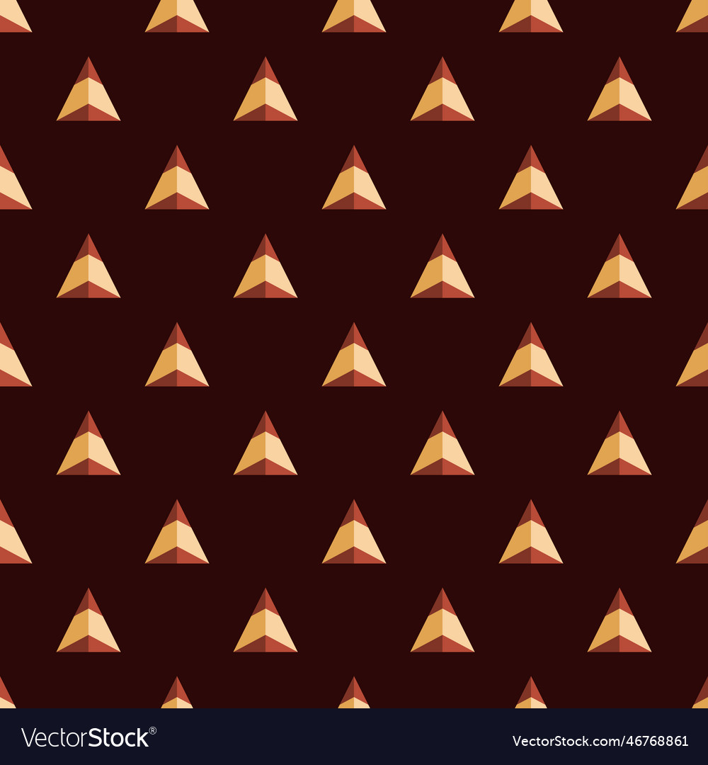 Abstract geometric seamless pattern with arrows vector image Abstract geometric seamless pattern with arrows