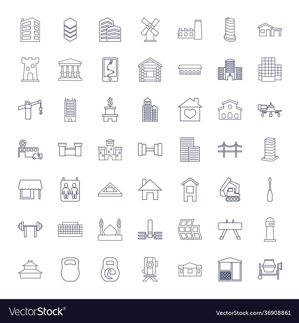 Building icons