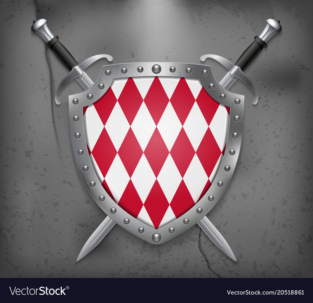 Flag of monaco alternate design version