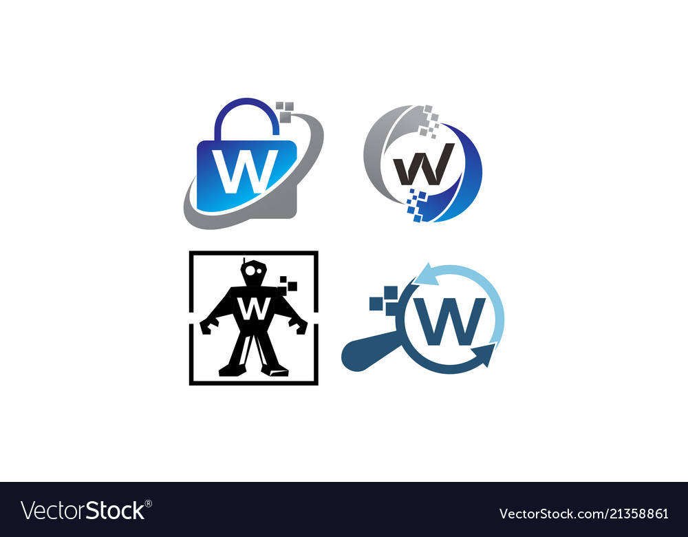 Technology application w template set