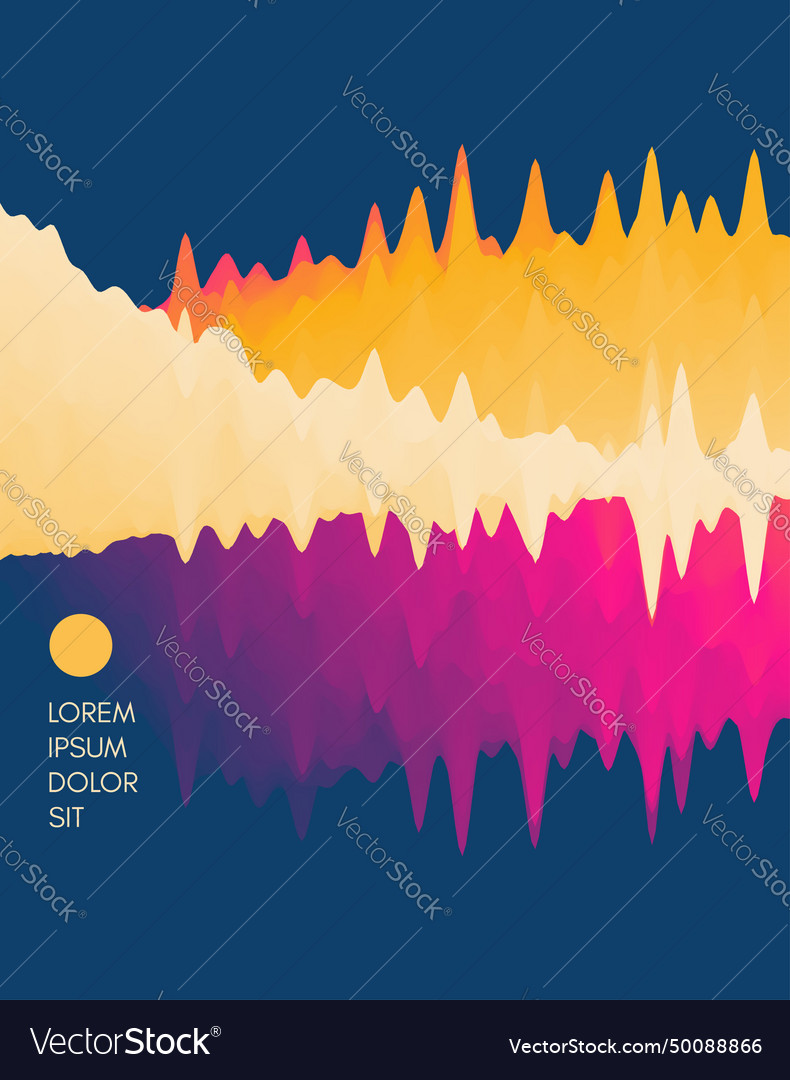 Abstract background dynamic effect futuristic