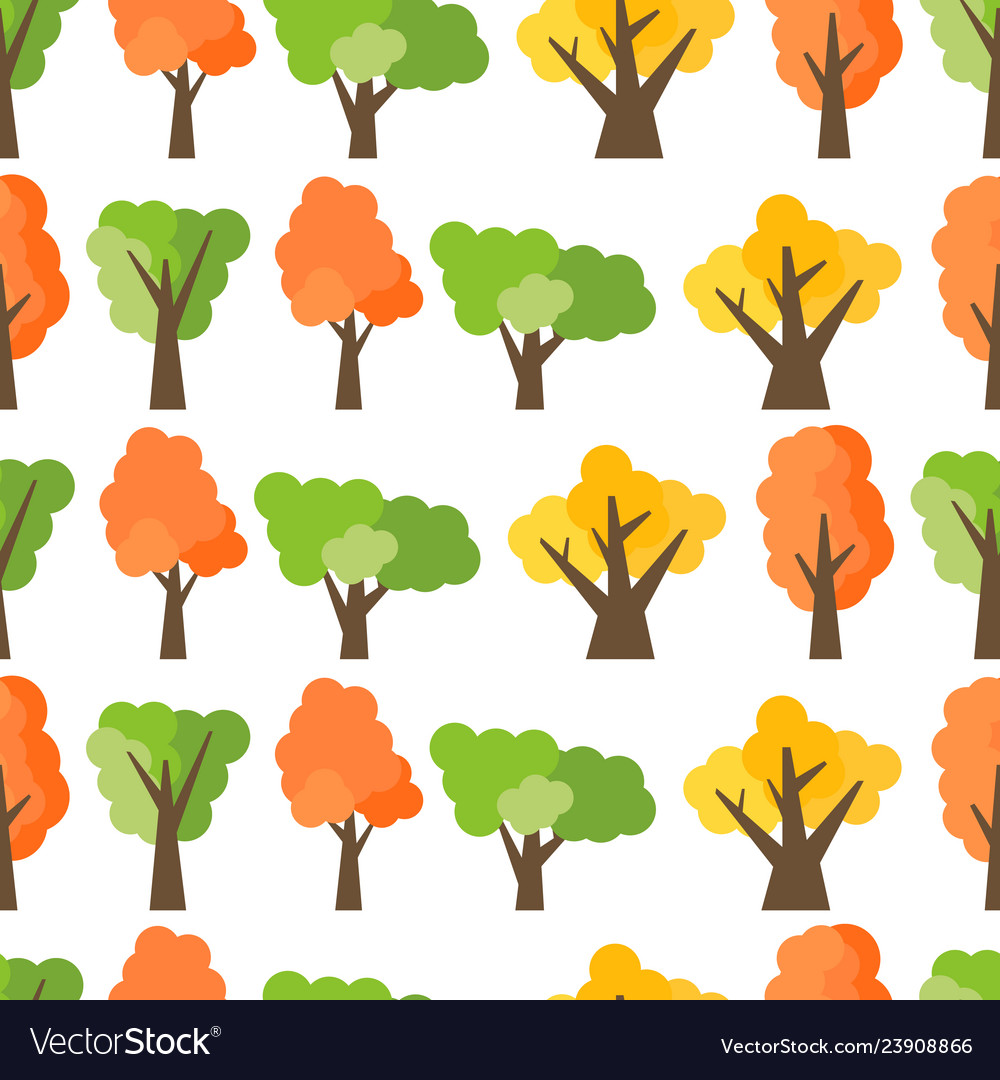 Autumn Tree Pattern