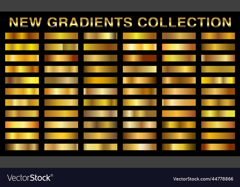 Golden gradient set background icon texture