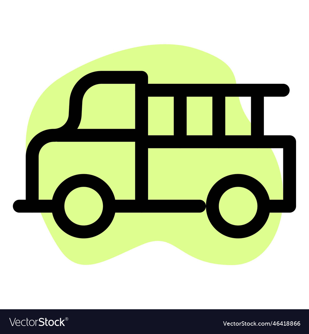 Light-duty pickup truck with enclosed cabin