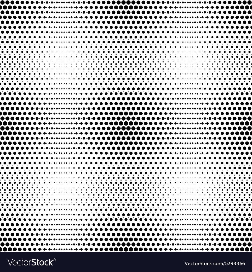 Seamless pattern with circle halftone