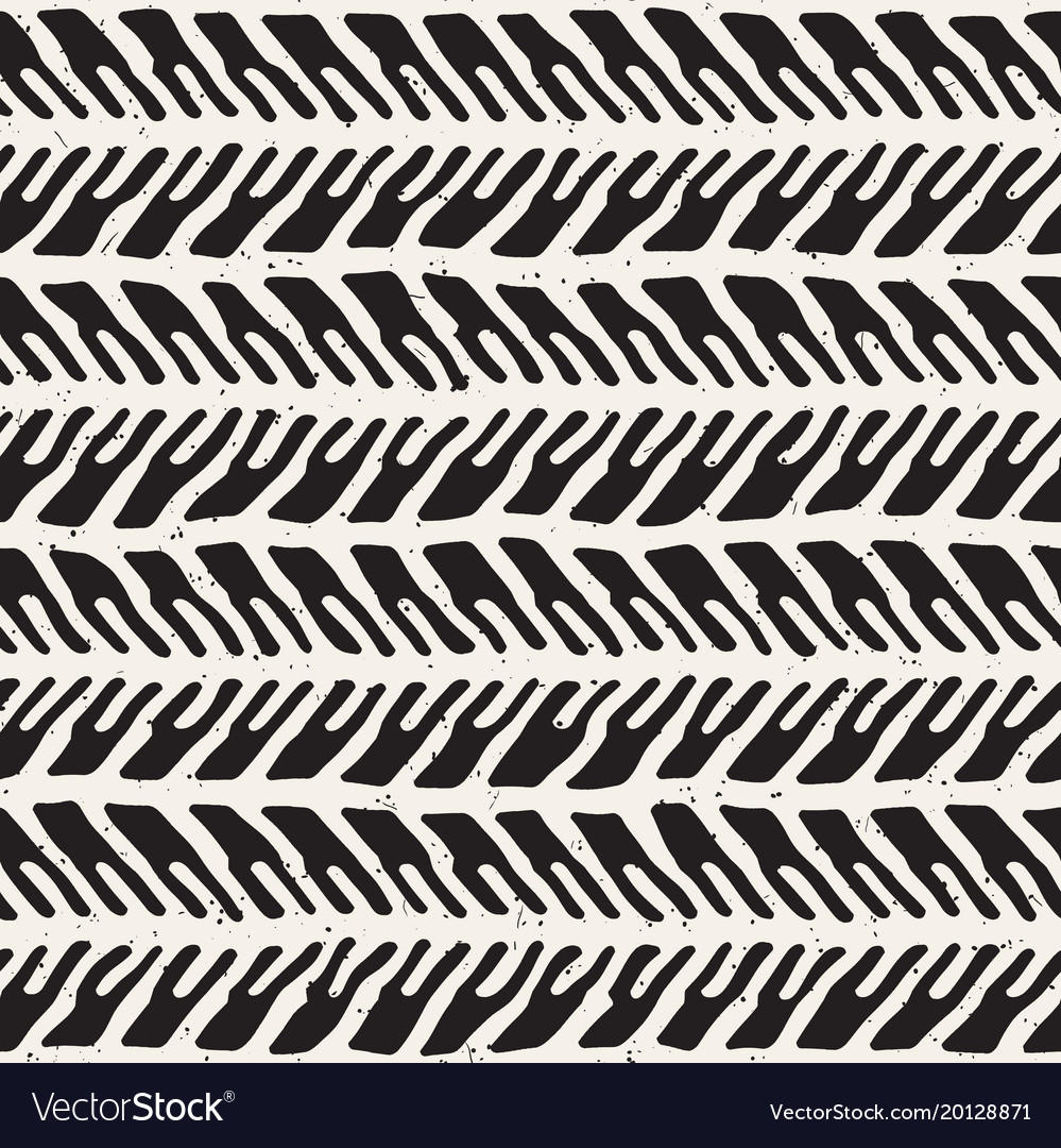 Hand drawn style seamless pattern abstract