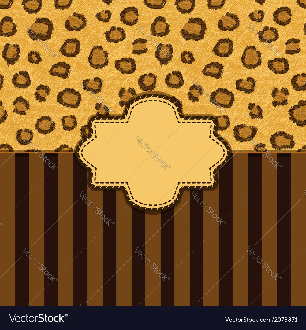 Leopard Print Background