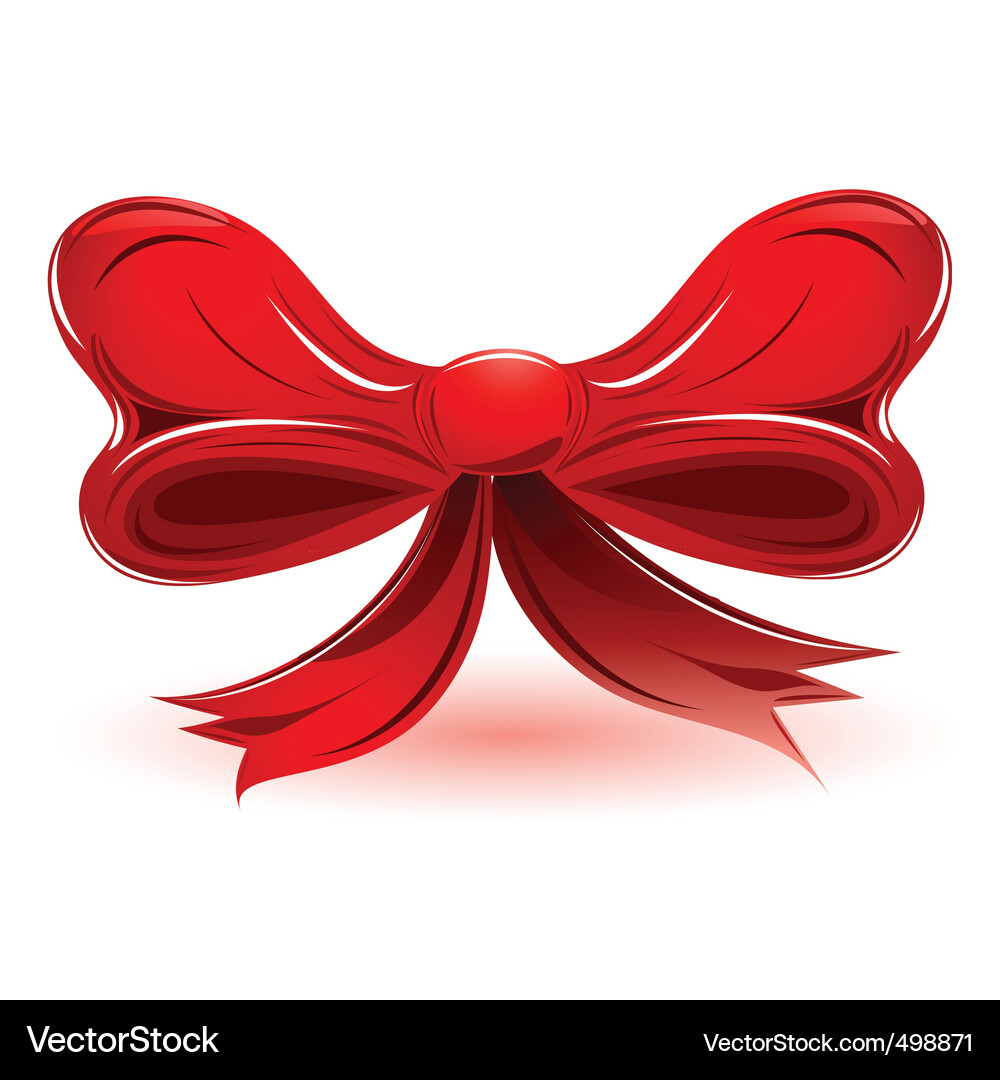 Real Red Ribbon Vector File Red ribbon Royalty Free Vector Image - VectorStock