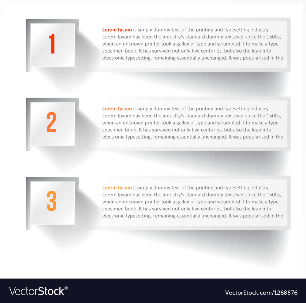 Abstract background infographics banner