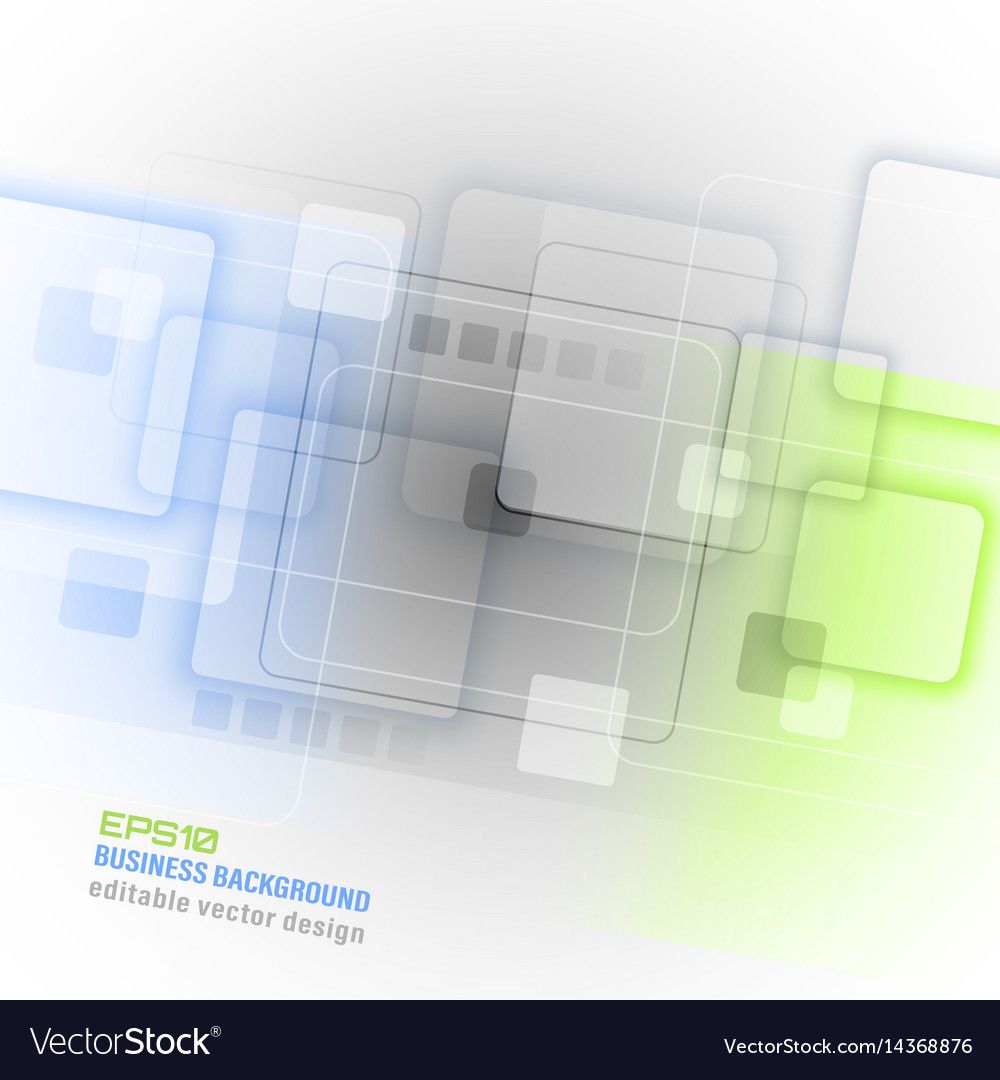 Business abstract background with square pattern