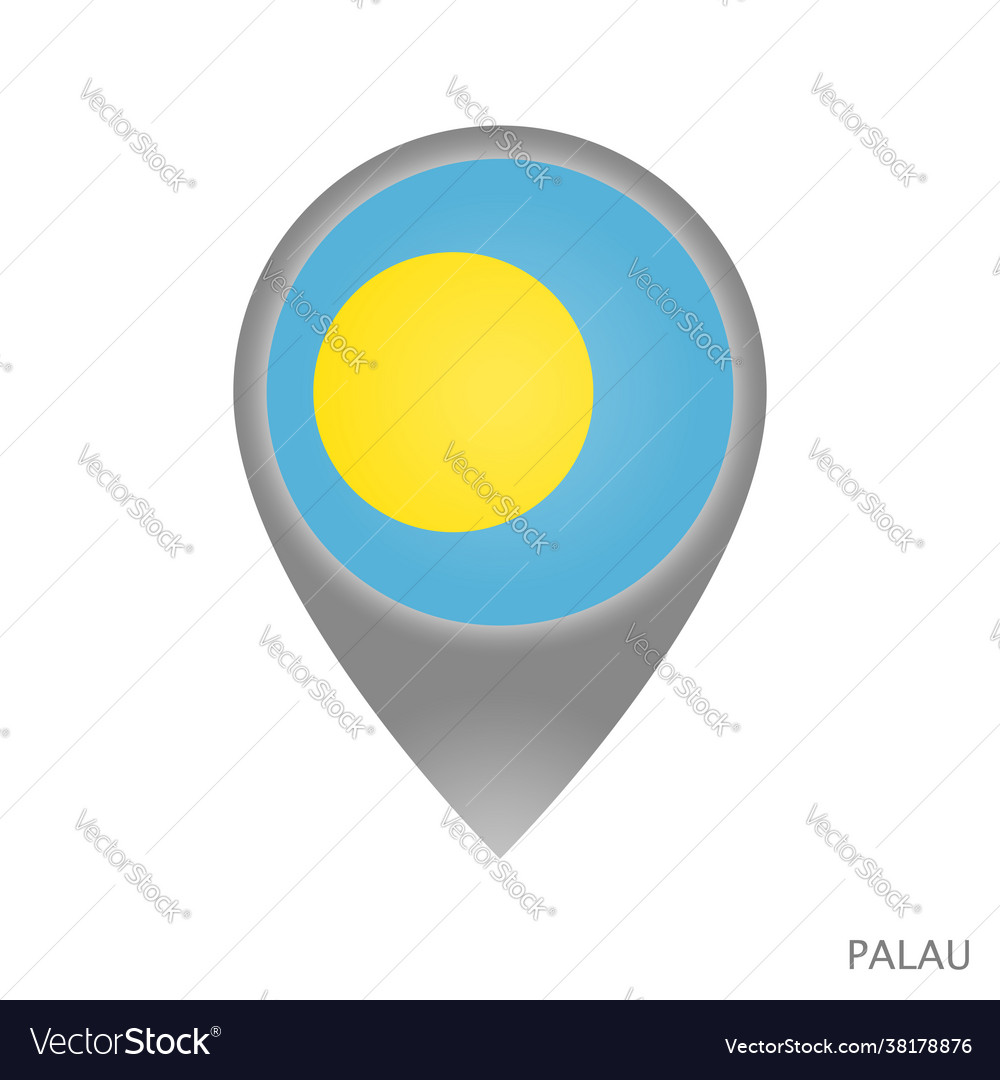 Palau point vector image Palau point