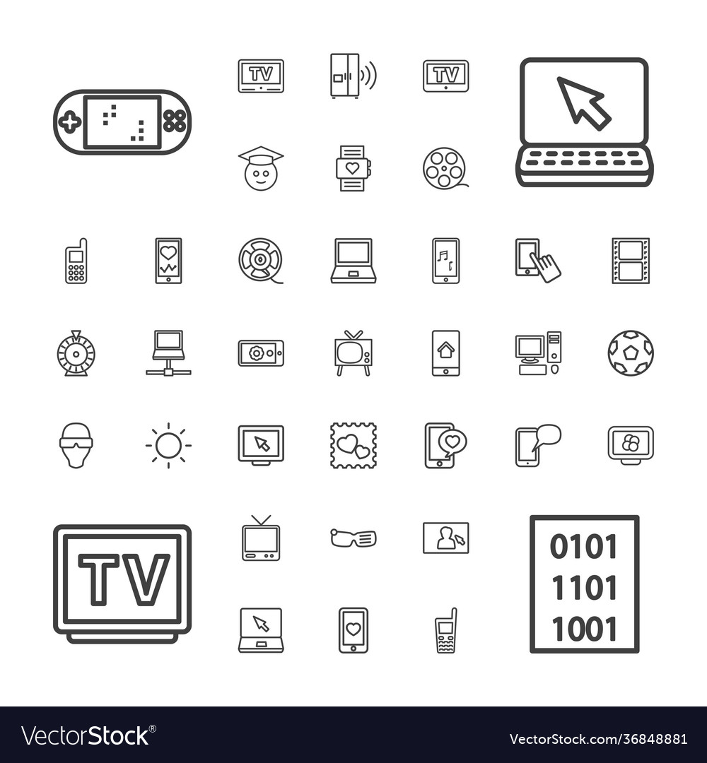 37 screen icons