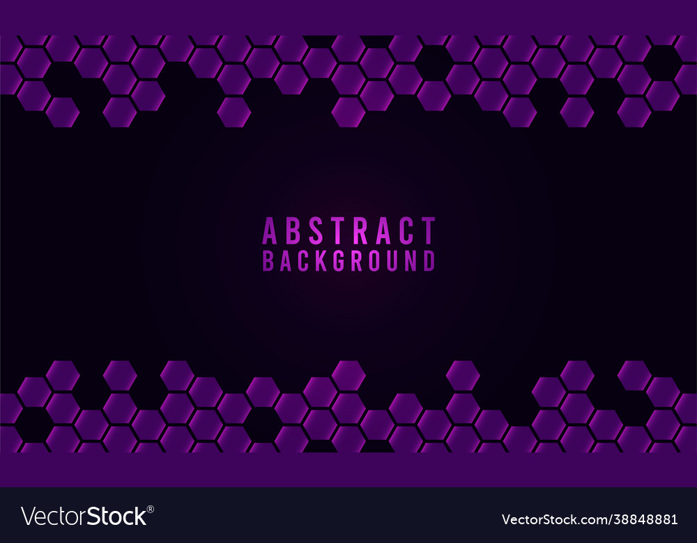 Abstract geometric shape hexagon background