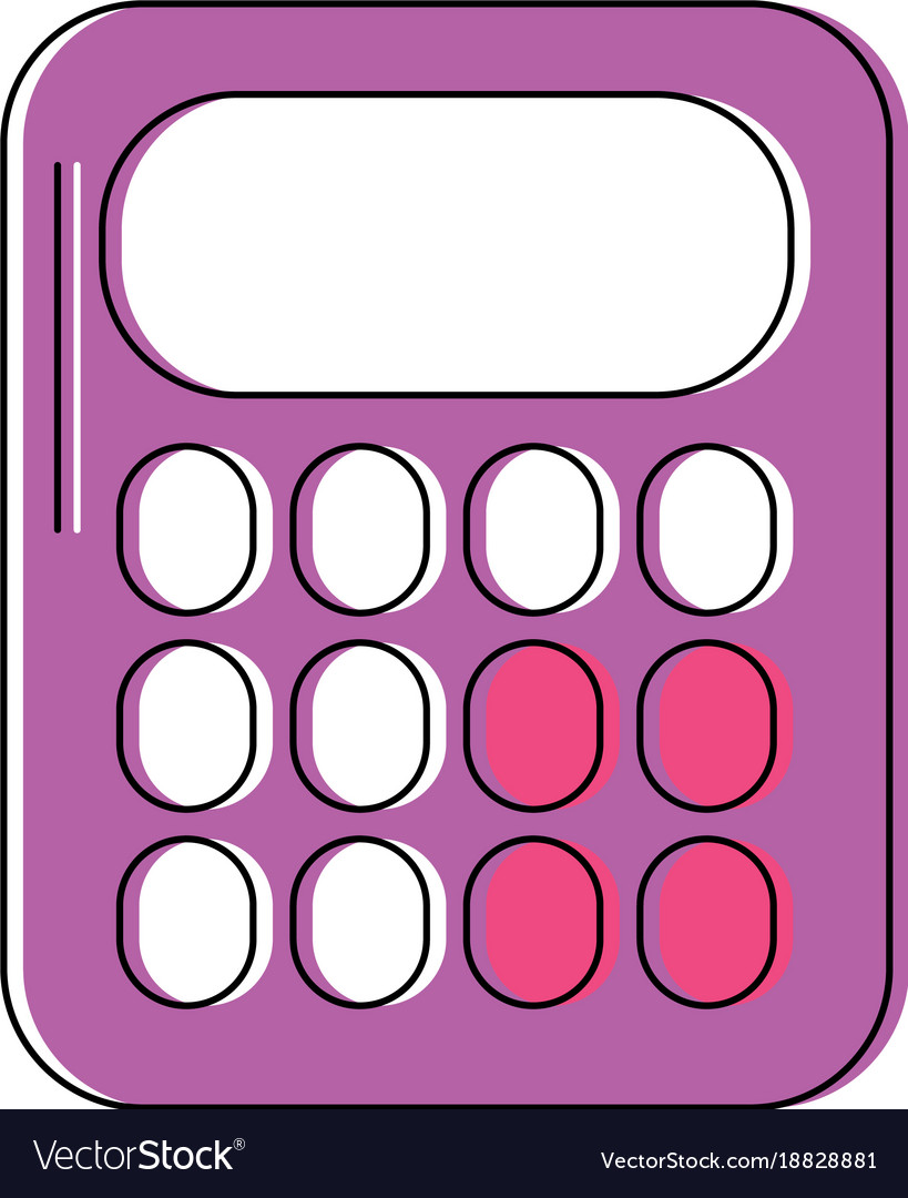 Calculator with blank keys icon image