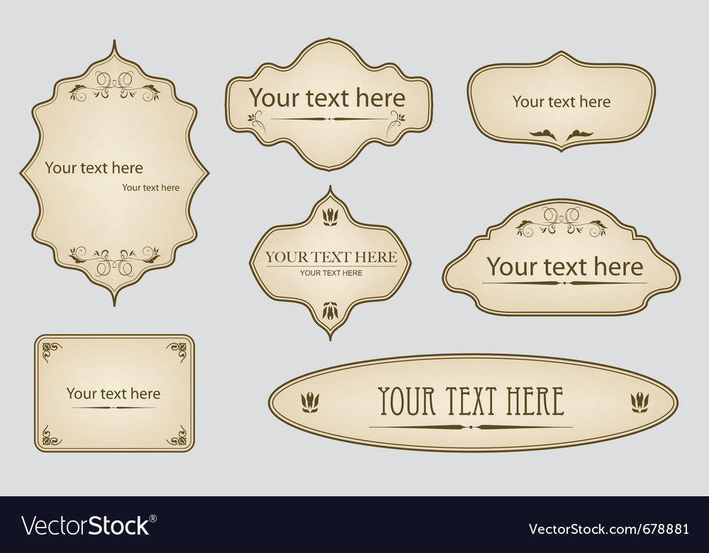 Retro Label Badge Royalty Free Vector Image - VectorStock retro-label-badge-royalty-free-vector-image-vectorstock