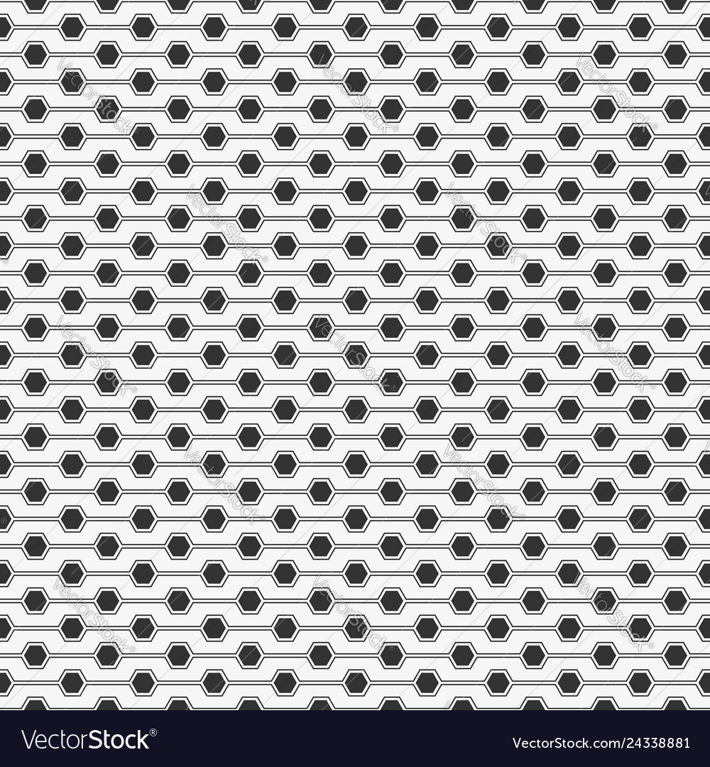 Seamless pattern of hexagone geometry Vector Image Seamless pattern of hexagone geometry