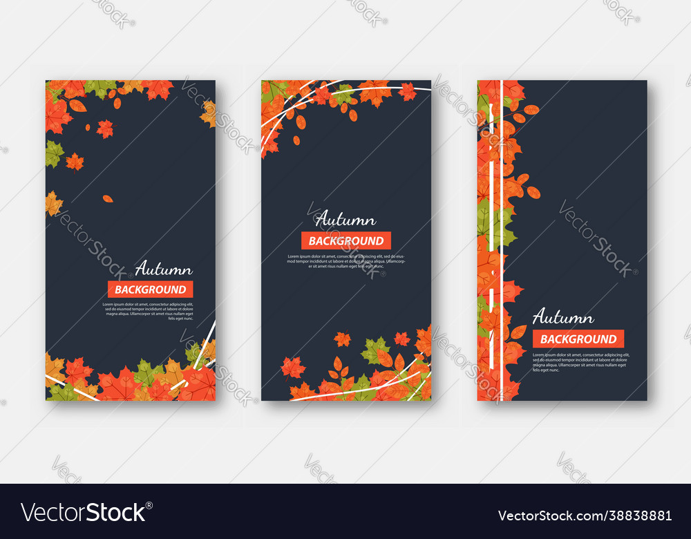Set abstract backgrounds with copy space Vector Image Set abstract backgrounds with copy space