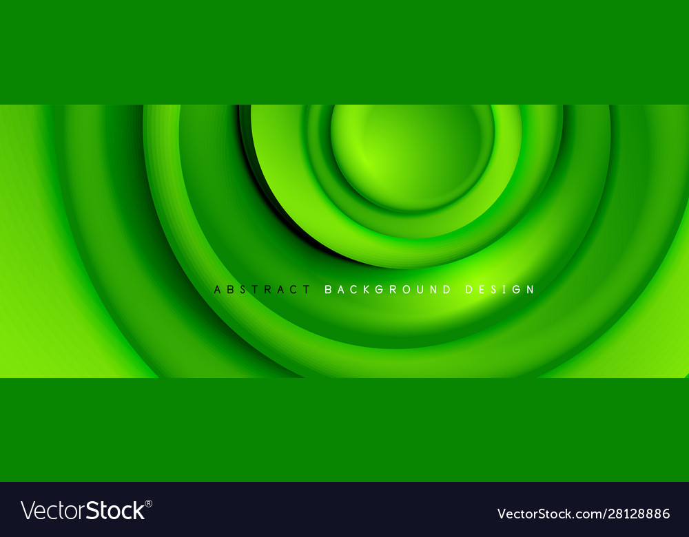 3d style abstract swirl circles modern