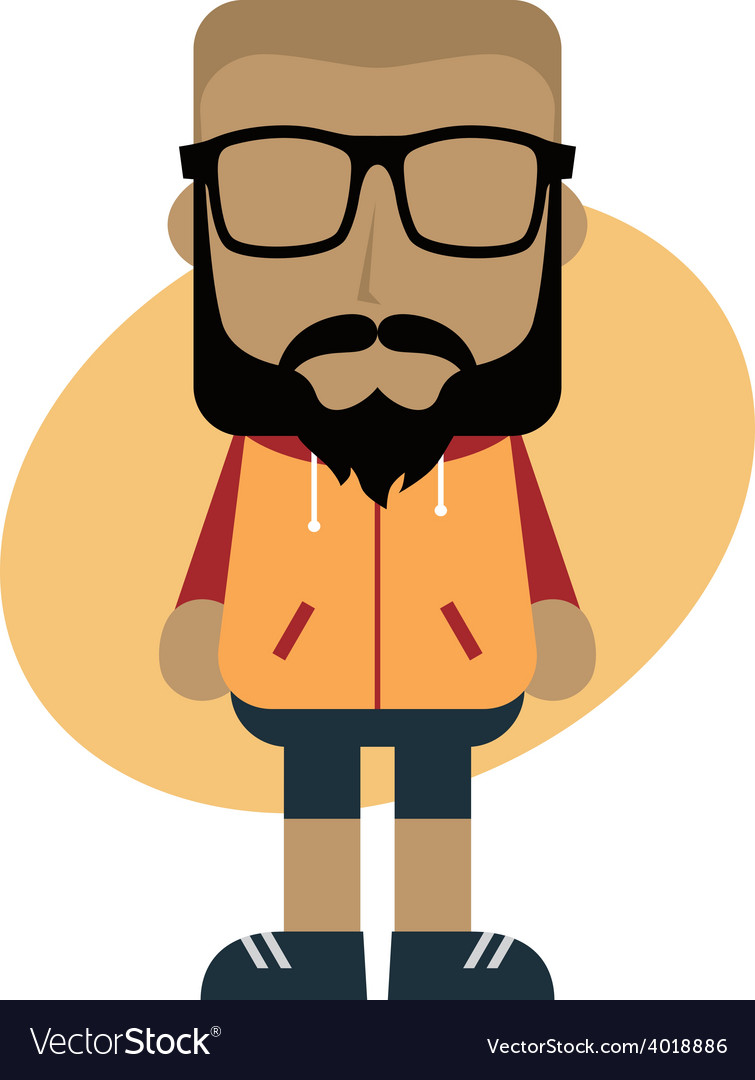 Cartoon Guy Avatar Picture Royalty Free Vector Image