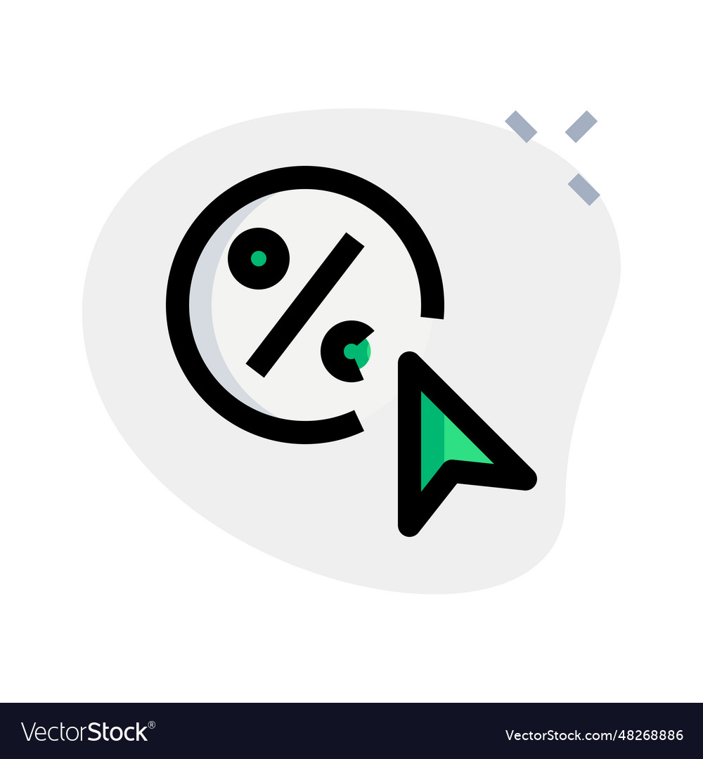 Dragging cursor pointer over the discount section