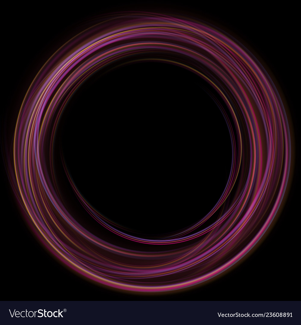 Abstract transparent color circle shape frame eps